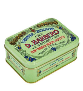 D.Barbero Green Tin - Chocolate Covered Torroncini